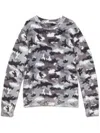 Acne Studios Printed Jumper In 灰色