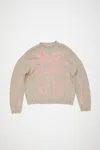 Acne Studios Printed Jumper In White