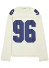 Acne Studios Exfold Printed Cotton-jersey T-shirt In Neutral