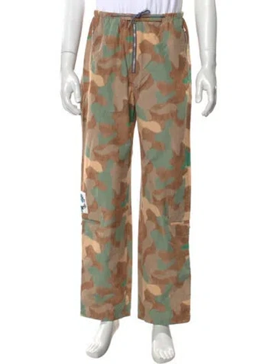 Pre-owned Acne Studios Printed Pants In Brown