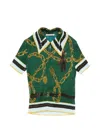 Acne Studios Printed Shirt In Green