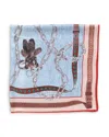 Acne Studios Printed Silk Scarf In Multi