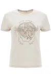 Acne Studios Etza Printed Cotton Jersey T-shirt In Grey