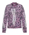 Acne Studios Printed Sweater In Multicolor