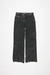 Acne Studios Printed Trousers In Black,beige