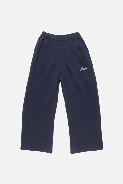 Acne Studios Prowsen U Venice Logo Trousers In Blue