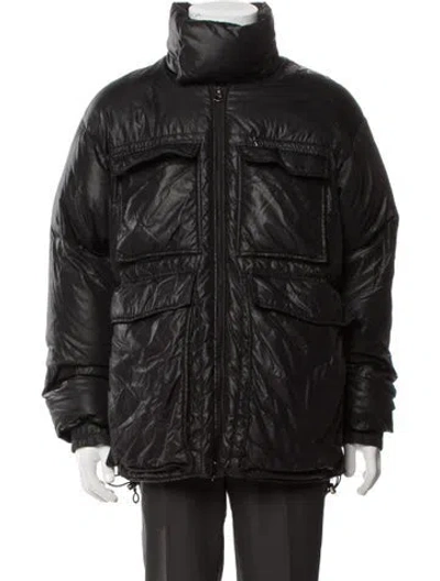 Pre-owned Acne Studios Puffer Coat In Black
