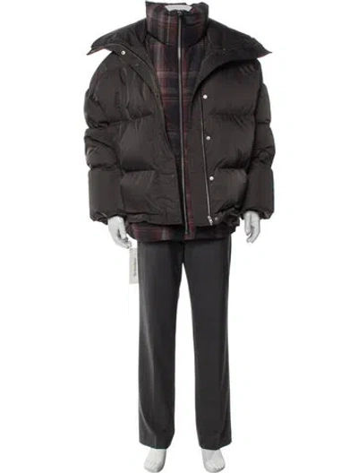 Pre-owned Acne Studios Puffer Coat In Gray