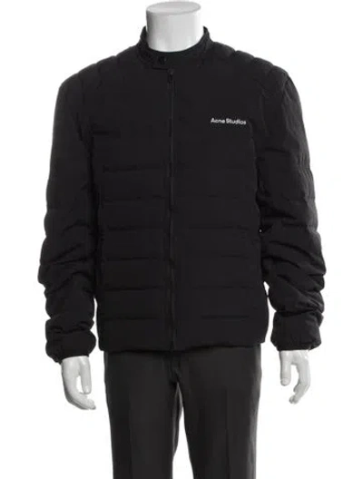 Pre-owned Acne Studios Puffer Coat In Gray