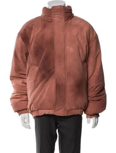 Pre-owned Acne Studios Puffer Coat In Pink