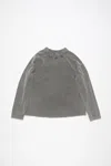Acne Studios Crew Neck Sweater In Faded Black