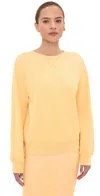 Acne Studios Pullover Sweatshirt Light Yellow In Yellow