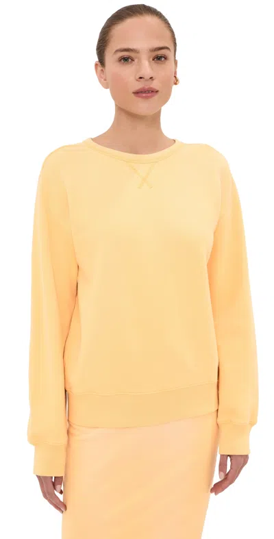 Acne Studios Pullover Sweatshirt Light Yellow