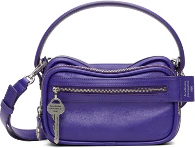 Acne Studios Purple Camero Kit Crossbody Bag
