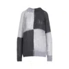 Acne Studios Wide-knit Mesh Shirt In Purple