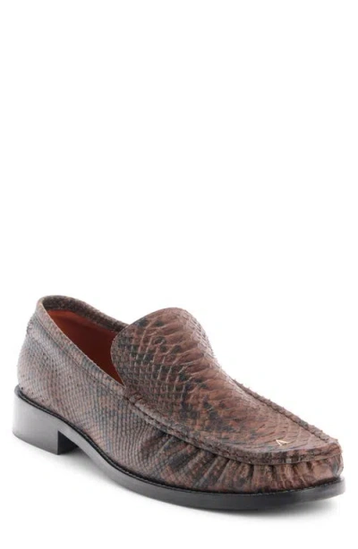 ACNE STUDIOS ACNE STUDIOS PYTHON PRINT LOAFER