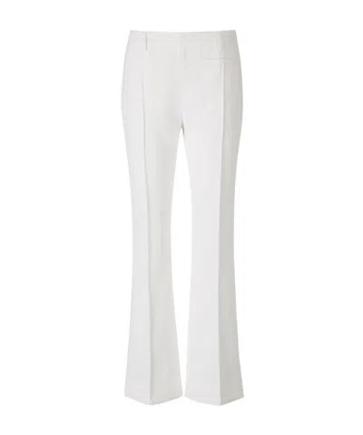 Acne Studios Raised Seam Tailored Trousers In White