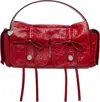 Acne Studios Red Multipocket Bag