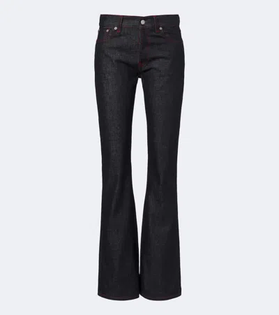 Acne Studios Re-edition Flared Jeans In Blue