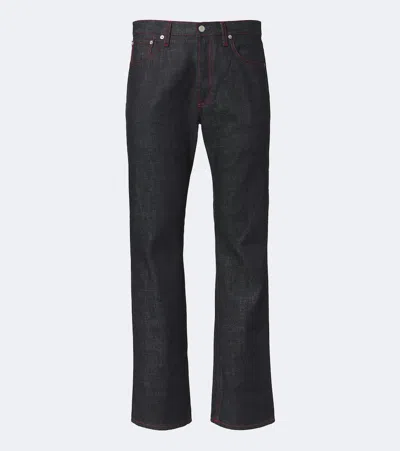 Acne Studios Re-edition Straight Jeans In Blue