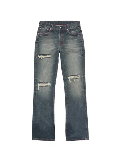 Acne Studios Re-edition Worn Jeans In Blue