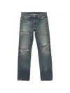 Acne Studios Re-edition Worn Jeans In Blue