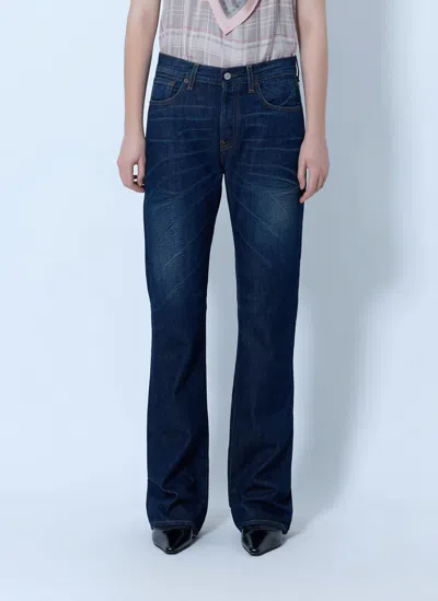 Acne Studios Regular Fit 2009f Jeans In Blue
