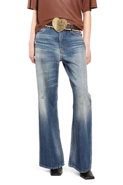 Acne Studios Regular Fit 2021f Jeans In Blue