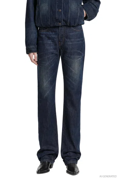 Acne Studios Regular Fit Jeans 2009 In Blue