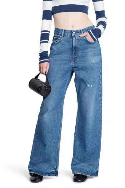 Acne Studios Regular Fit Jeans 2022 In Blue