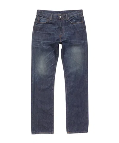 Acne Studios Denim Straight-leg Jeans In Blue