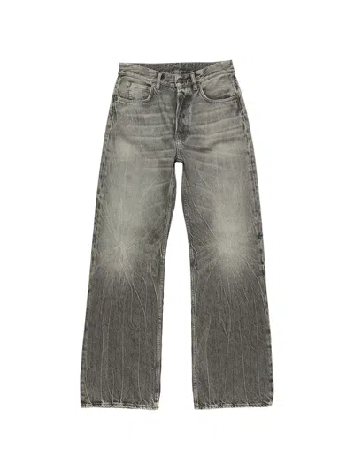Acne Studios Regular Fit Jeans In Gray