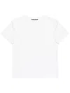 Acne Studios Men T-shirt In Cotone Con Logo In White
