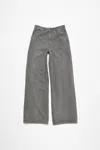 Acne Studios Jeans In Anthracite Grey