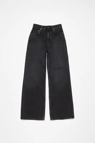 Acne Studios Jeans In Lockerer Passform – 2022f In Black