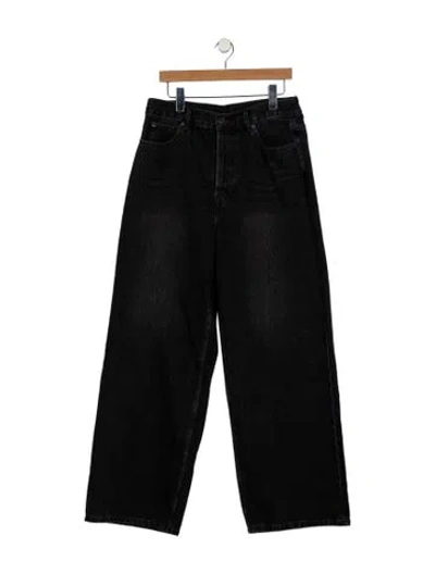 Pre-owned Acne Studios Relaxed Fit Jeans In Black