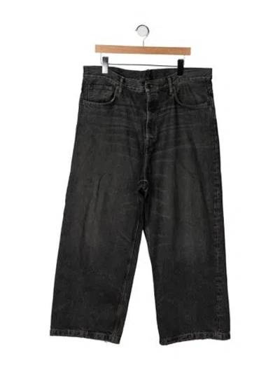 Pre-owned Acne Studios Relaxed Fit Jeans In Black
