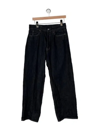 Pre-owned Acne Studios Relaxed Fit Jeans In Black