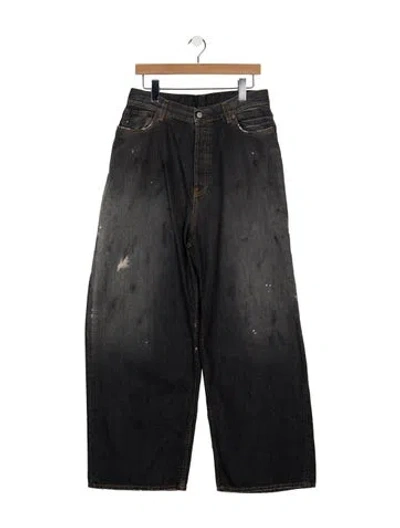 Pre-owned Acne Studios Relaxed Fit Jeans In Black