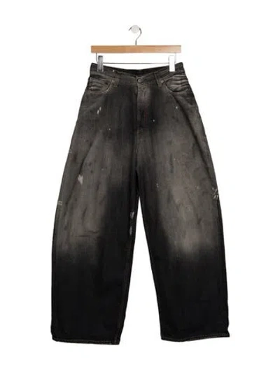 Pre-owned Acne Studios Relaxed Fit Jeans In Black