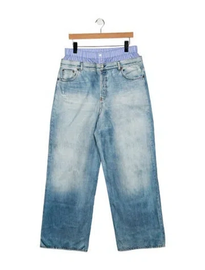 Pre-owned Acne Studios Relaxed Fit Jeans In Blue