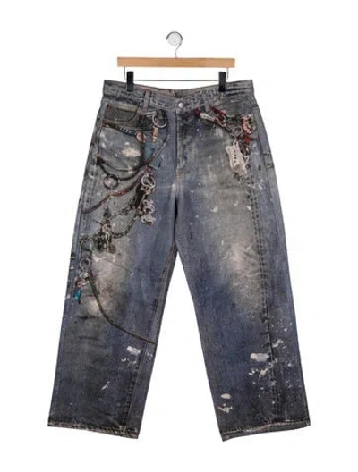 Pre-owned Acne Studios Relaxed Fit Jeans In Gray