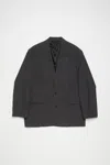 Acne Studios Relaxed Fit Suit Jacket In Anthracite Grey
