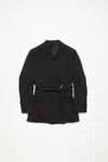 Acne Studios Relaxed Fit Suit Jacket In Black