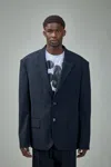 Acne Studios Relaxed Fit Suit Jacket In Blue