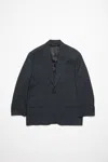 Acne Studios Relaxed Fit Suit Jacket In Dark Navy
