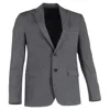 Acne Studios Relaxed Fit Suit Jacket In Grey Wool