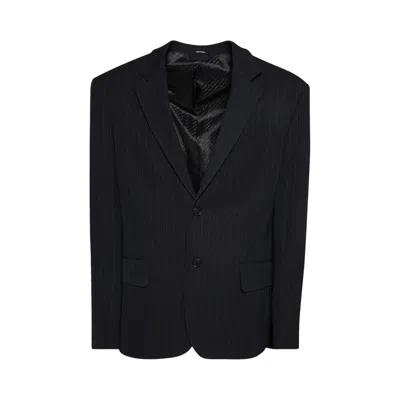 Pre-owned Acne Studios Relaxed Fit Suit Jacket 'navy' | Blue | Men's Size 52