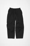 Acne Studios Relaxed Fit Trousers In Black