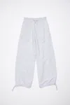 Acne Studios Relaxed Fit Trousers In Pale Blue